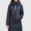 Khujo ZaritaCappotto InvernaleDunkelblau Donna Cappotti KH121U150-K11