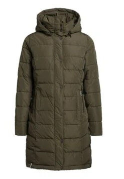 Khujo Delinas2Cappotto InvernaleDunkeloliv Donna Cappotti KH121U118-N11 -Vendite Khujo 017f1fb14ba44426b19e7318ea72b108