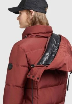 Khujo EuniceCappotto InvernaleRostrot Donna Cappotti KH121U168-G11 -Vendite Khujo 01ce57be840f40c384b9753d2e5ddf13