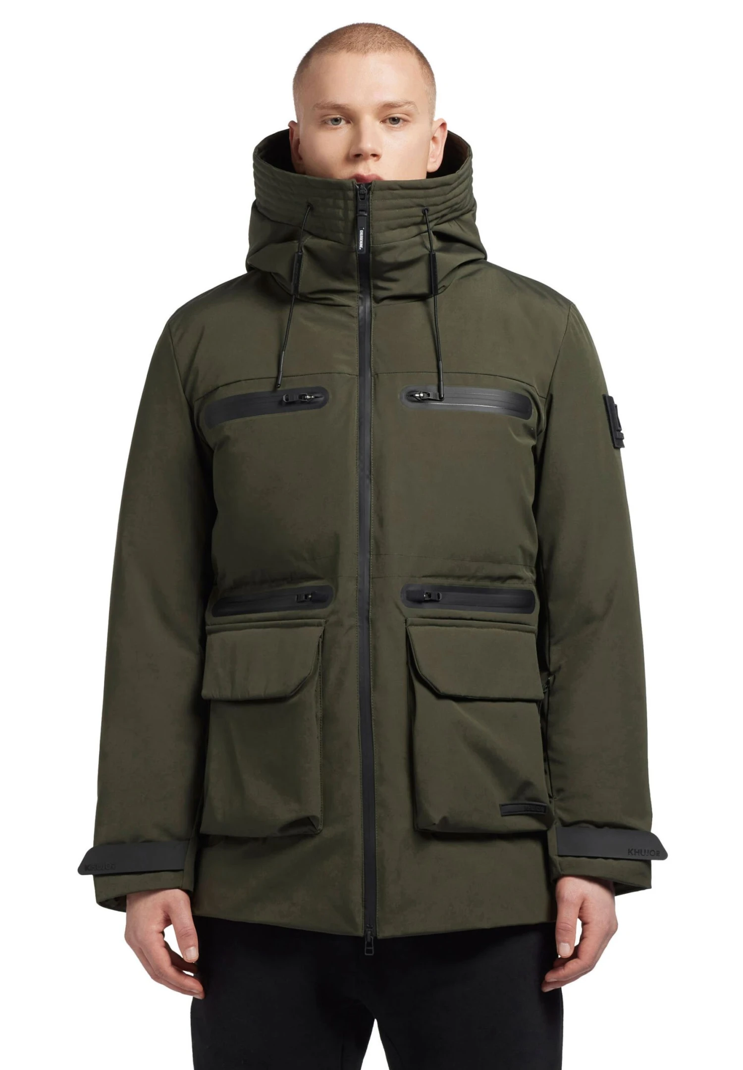 Khujo DayoGiacca InvernaleDunkelgrün Uomo Giacche KH122T0G8-M11 8 Khujo DayoGiacca InvernaleDunkelgrün Uomo Giacche KH122T0G8-M11 - immagine 8