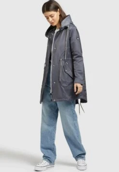 Khujo Onda2 - Parka - Graublau -Vendite Khujo 0433f02435804673b92f990b7cc6f340