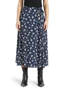 Khujo HepkeGonna A CampanaBlau-Weiß Geblümt Donna Gonne KH121B02J-K11 -Vendite Khujo 048a5877c99445bc8e163373a6e61d86