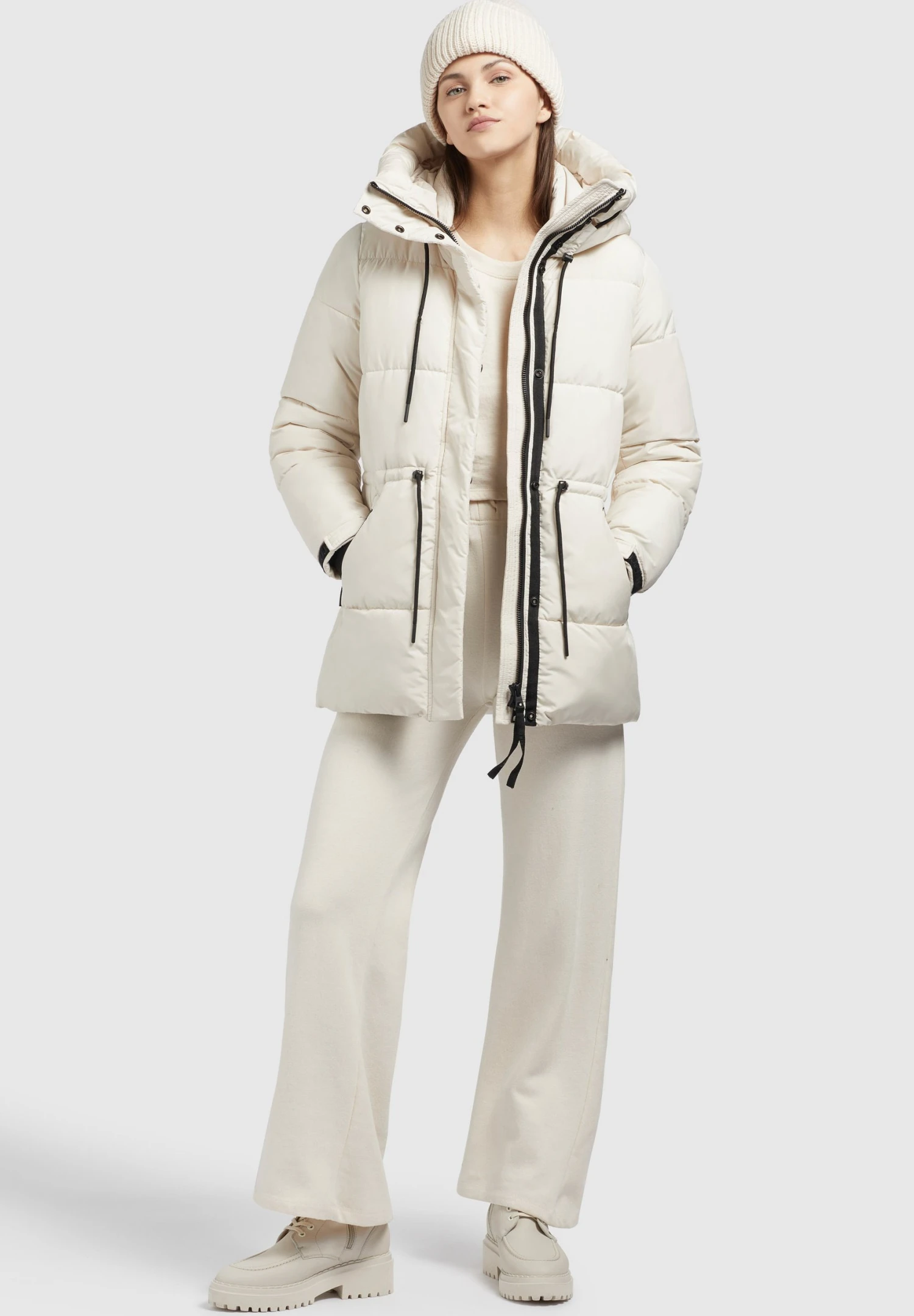 Khujo AdmiraCappotto InvernaleWeiß Donna Cappotti KH121U1CQ-A11 2 Khujo AdmiraCappotto InvernaleWeiß Donna Cappotti KH121U1CQ-A11 - immagine 2