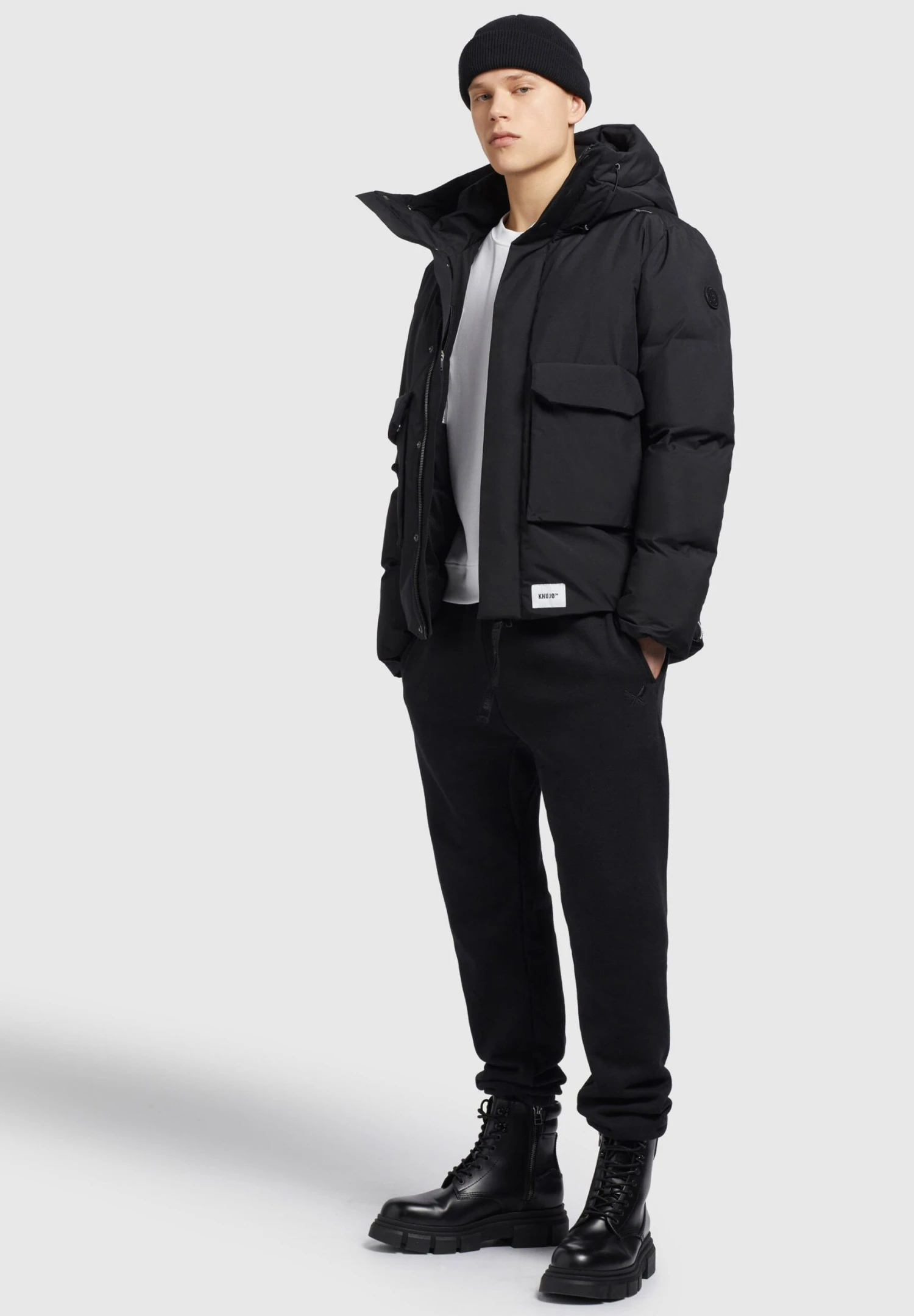Khujo HintoGiacca InvernaleSchwarz Uomo Giacche KH122T0G0-Q11 2 Khujo HintoGiacca InvernaleSchwarz Uomo Giacche KH122T0G0-Q11 - immagine 2