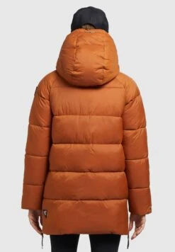 Khujo FraneeCappotto InvernaleOrangebraun Donna Cappotti KH121U16A-H11 -Vendite Khujo 086f76f3737b4ed4a29f315029cdb529