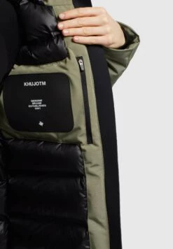 Khujo Viona4Cappotto InvernaleGraugrün Donna Cappotti KH121U1CS-M12 -Vendite Khujo 08e85bd1b3414fbbbcf5599e77ece5cd