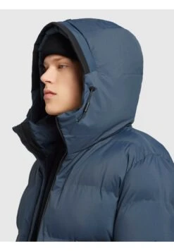 Khujo CaiusCappotto InvernaleDunkelblau Uomo Cappotti KH122T0G1-K11 -Vendite Khujo 0b9ac9c8425741e098a1a96c2675863b