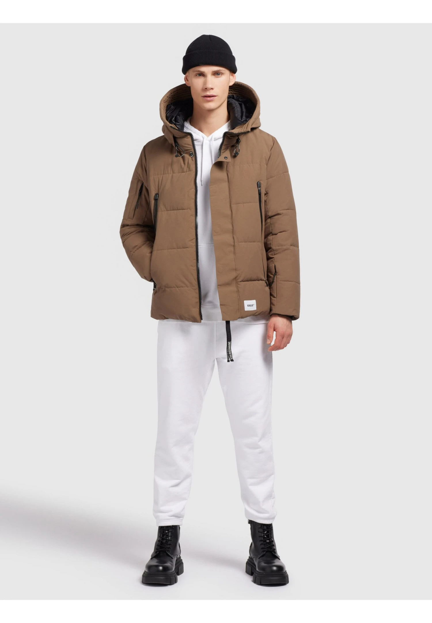 Khujo Tateno3Giacca InvernaleKhaki Uomo Giacche KH122T0FX-N11 2 Khujo Tateno3Giacca InvernaleKhaki Uomo Giacche KH122T0FX-N11 - immagine 2