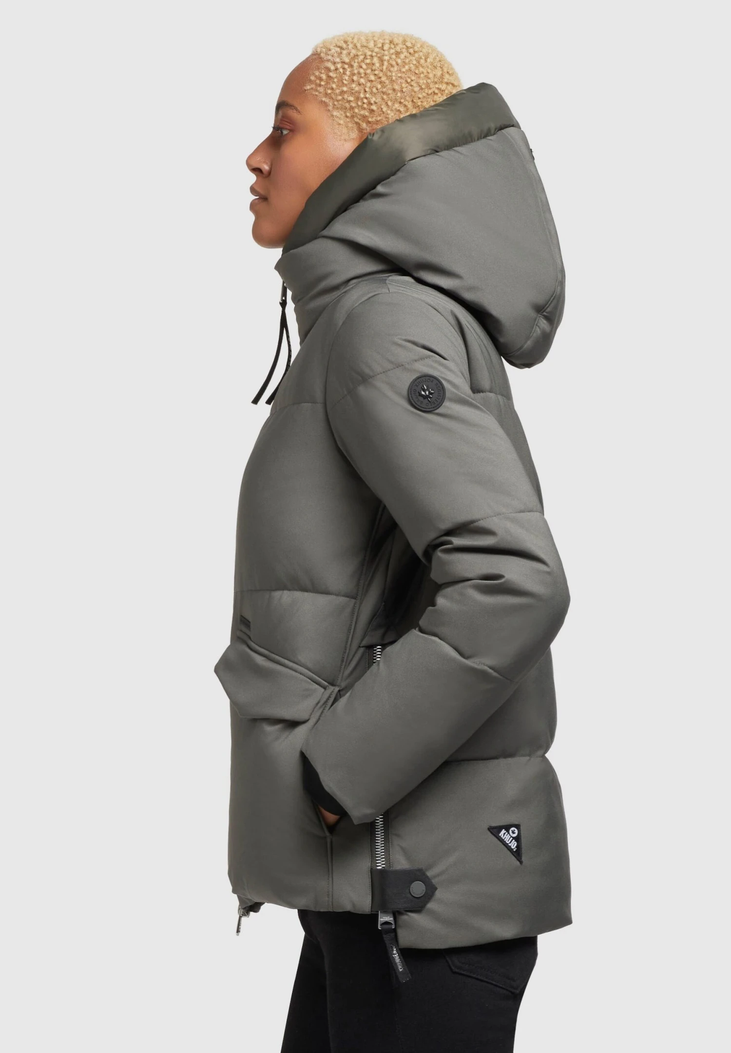 Khujo JapuraGiacca InvernaleDunkeloliv Donna Giacche E Blazer KH121U167-N11 6 Khujo JapuraGiacca InvernaleDunkeloliv Donna Giacche E Blazer KH121U167-N11 - immagine 6