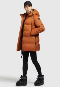 Khujo FraneeCappotto InvernaleOrangebraun Donna Cappotti KH121U16A-H11 -Vendite Khujo 0ea0dedceb0f401db809f7ca8d541885