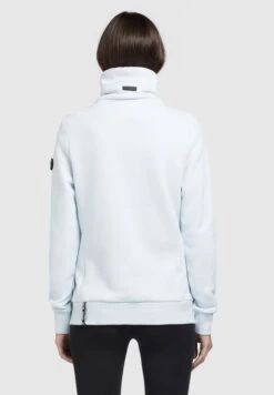 Khujo Tosta - Felpa Con Zip - Hellblau -Vendite Khujo 103f5e9189f94ef09a878cd4d11f1d9e