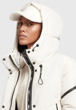 Khujo Sonje 4Cappotto InvernaleWeiß Donna Cappotti KH121U149-A11 -Vendite Khujo 11303866d8084082a328154e501db748
