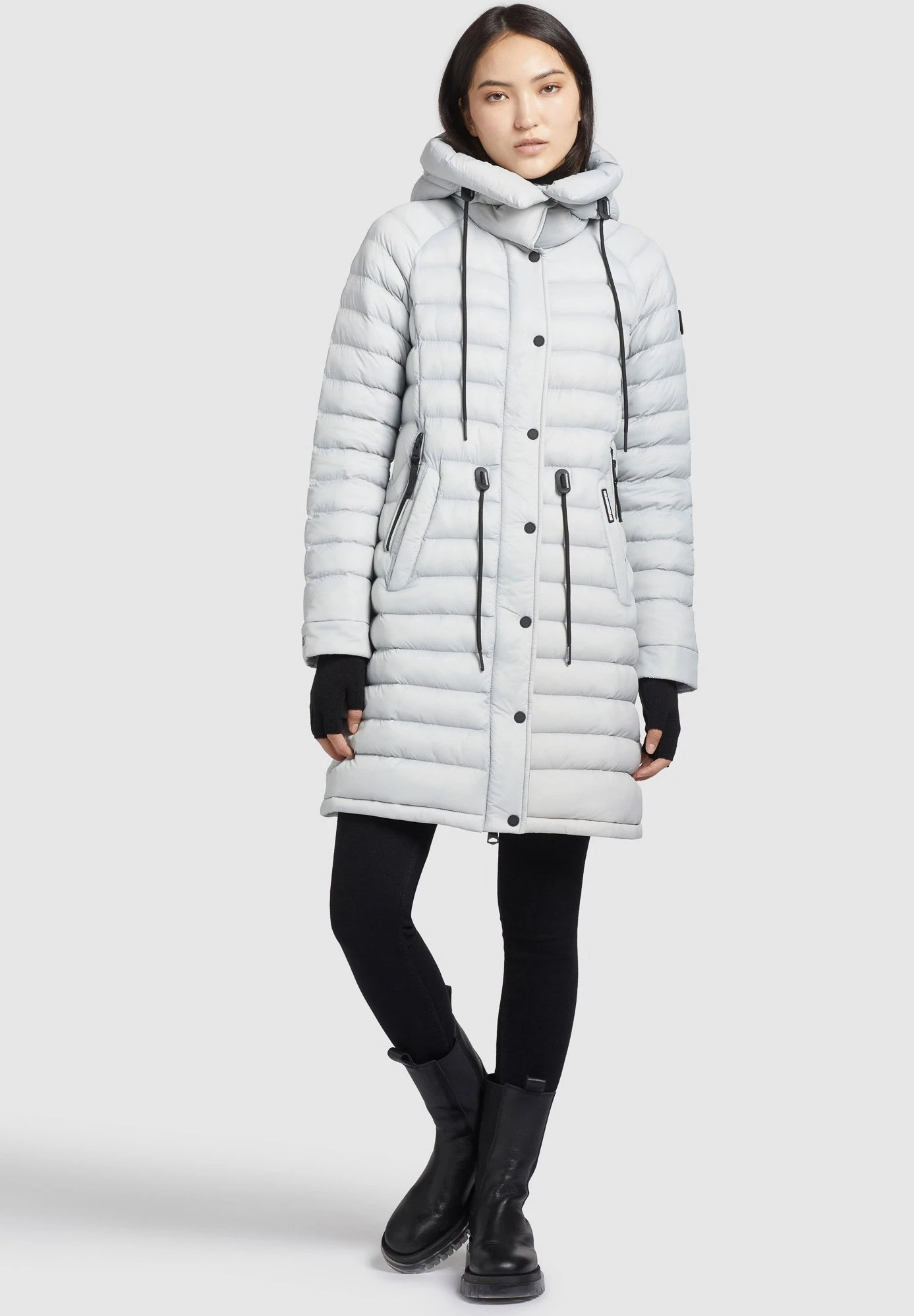 Khujo Mantel Niana ShineCappotto InvernaleHellgrau Donna Cappotti KH121U0YO-C11 7 Khujo Mantel Niana ShineCappotto InvernaleHellgrau Donna Cappotti KH121U0YO-C11 - immagine 7