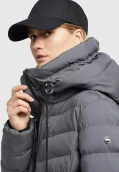 Khujo Ingram2 MattCappotto InvernaleAnthrazit Donna Cappotti KH121U13T-Q12 -Vendite Khujo 116bed486fde46eebd2dabbf4a67ef27