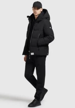 Khujo TurrelGiacca InvernaleSchwarz Uomo Giacche KH122T0DW-Q11 -Vendite Khujo 1174ce0581bf4ecdb374f15d1903f1b8
