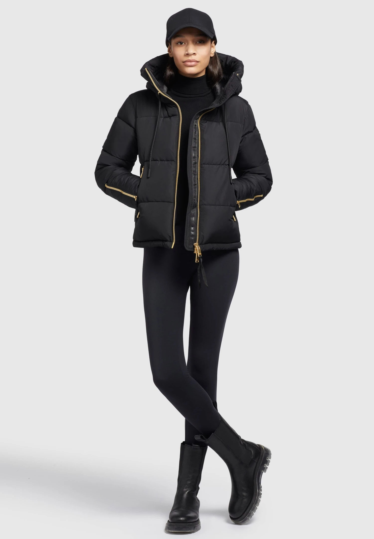 Khujo NeliGiacca InvernaleSchwarz Donna Giacche E Blazer KH121U1DA-Q11 2 Khujo NeliGiacca InvernaleSchwarz Donna Giacche E Blazer KH121U1DA-Q11 - immagine 2