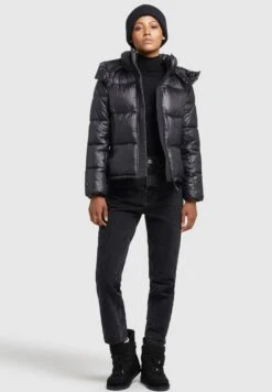 Khujo Valona ShinyGiacca InvernaleSchwarz Donna Giacche E Blazer KH121U15C-Q11 -Vendite Khujo 11ea63c8d8184326bd7400a6ed4f55f0