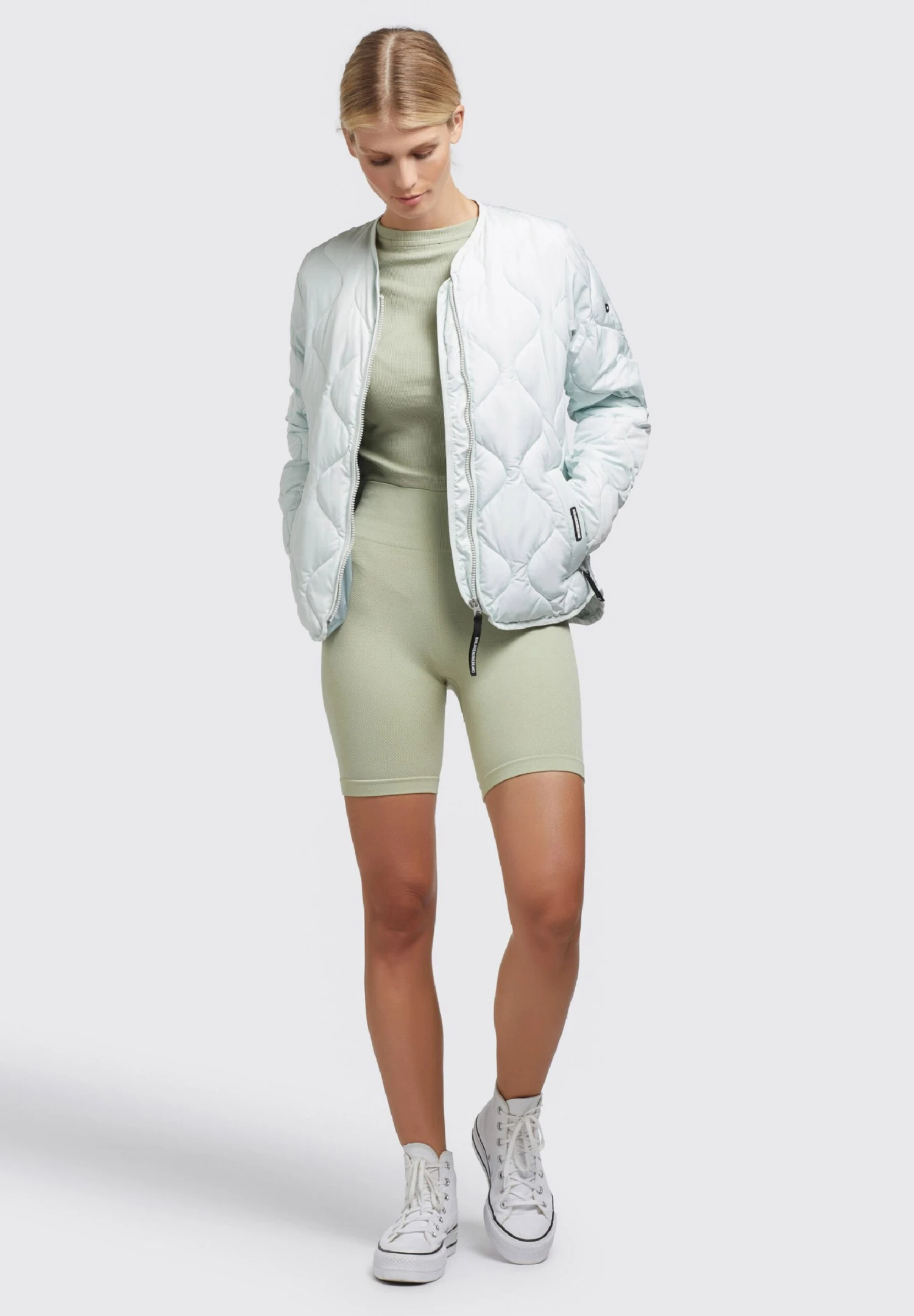 Khujo AlmaGiacca Da Mezza StagioneBlassgrün Donna Giacche E Blazer KH121G0DW-M11 5 Khujo AlmaGiacca Da Mezza StagioneBlassgrün Donna Giacche E Blazer KH121G0DW-M11 - immagine 5