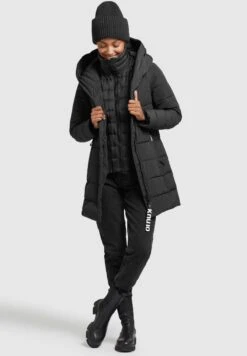 Khujo FloytCappotto InvernaleSchwarz Donna Cappotti KH121U14F-Q11 -Vendite Khujo 14c69710d0744f31ae4da808f8533bbb