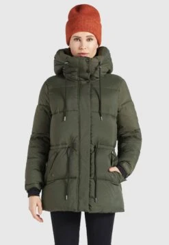 Khujo LevianiCappotto InvernaleOliv Donna Cappotti KH121U10B-M11