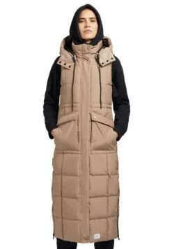 Khujo EloraSmanicatoBeige Donna Giacche E Blazer KH121G0EC-B11 -Vendite Khujo 16c823bf21a4475fa61e6b25ac2028d1