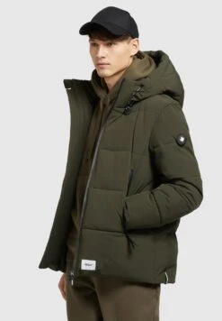 Khujo TurrelGiacca InvernaleDunkelgrün Uomo Giacche KH122T0DW-M11 -Vendite Khujo 178fdcb4c06444a69e924a5504c4067d