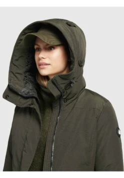 Khujo KandaCappotto InvernaleOlivgrün Donna Cappotti KH121U15Z-N11 -Vendite Khujo 1794ab32ff5244839429e6a637ac14eb