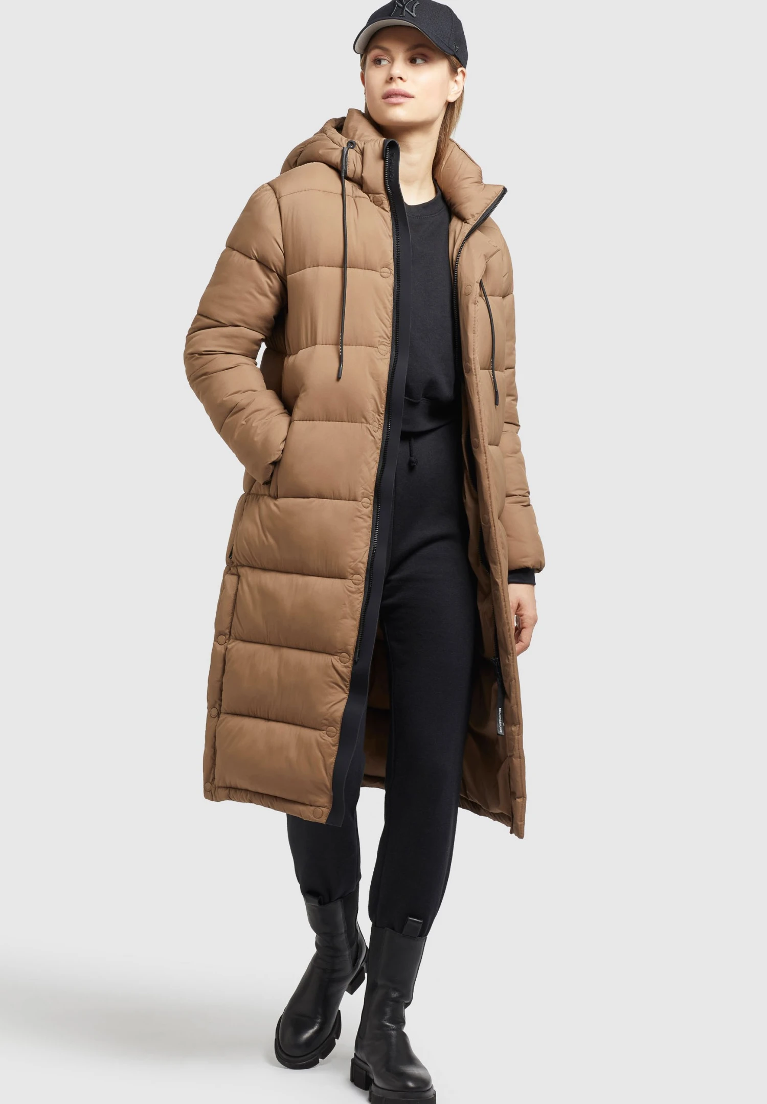 Khujo Julina MattCappotto InvernaleOcker Donna Cappotti KH121U14M-E11 2 Khujo Julina MattCappotto InvernaleOcker Donna Cappotti KH121U14M-E11 - immagine 2