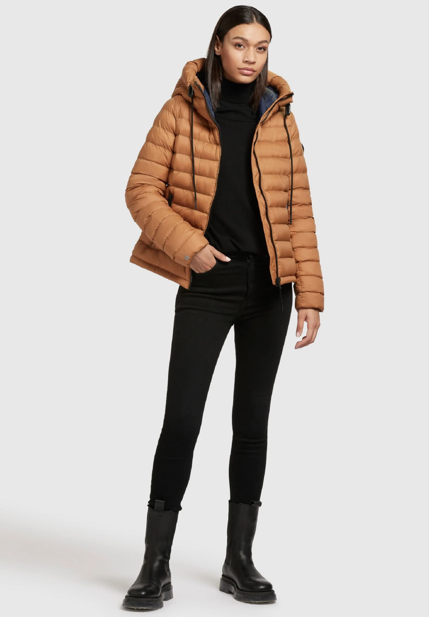 Khujo Lovina ShineGiacca InvernaleOrangebraun Donna Giacche E Blazer KH121U13W-H11 2 Khujo Lovina ShineGiacca InvernaleOrangebraun Donna Giacche E Blazer KH121U13W-H11 - immagine 2