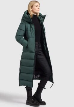 Khujo DeriaCappotto InvernaleBlaugrün Donna Cappotti KH121U1CI-L11 -Vendite Khujo 1941ac0230a74e6992293e573ce720c7