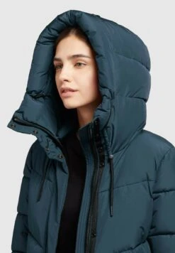 Khujo ShimantaCappotto InvernaleDunkelblau Donna Cappotti KH121U1AJ-K11 -Vendite Khujo 1a28fc2d434b4a74b02ca164823798a0