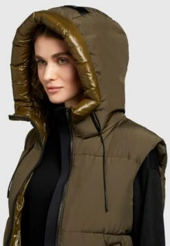 Khujo LynnSmanicatoDunkel Khaki Donna Giacche E Blazer KH121U1CD-M12 11 Khujo LynnSmanicatoDunkel Khaki Donna Giacche E Blazer KH121U1CD-M12 -Vendite Khujo 1ad576de90914b6c88c72dd8617822e1