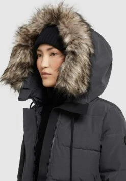 Khujo LollCappotto InvernaleGrau Donna Cappotti KH121U163-C11 -Vendite Khujo 1d09fa25de9c4ca5a997441375b84611