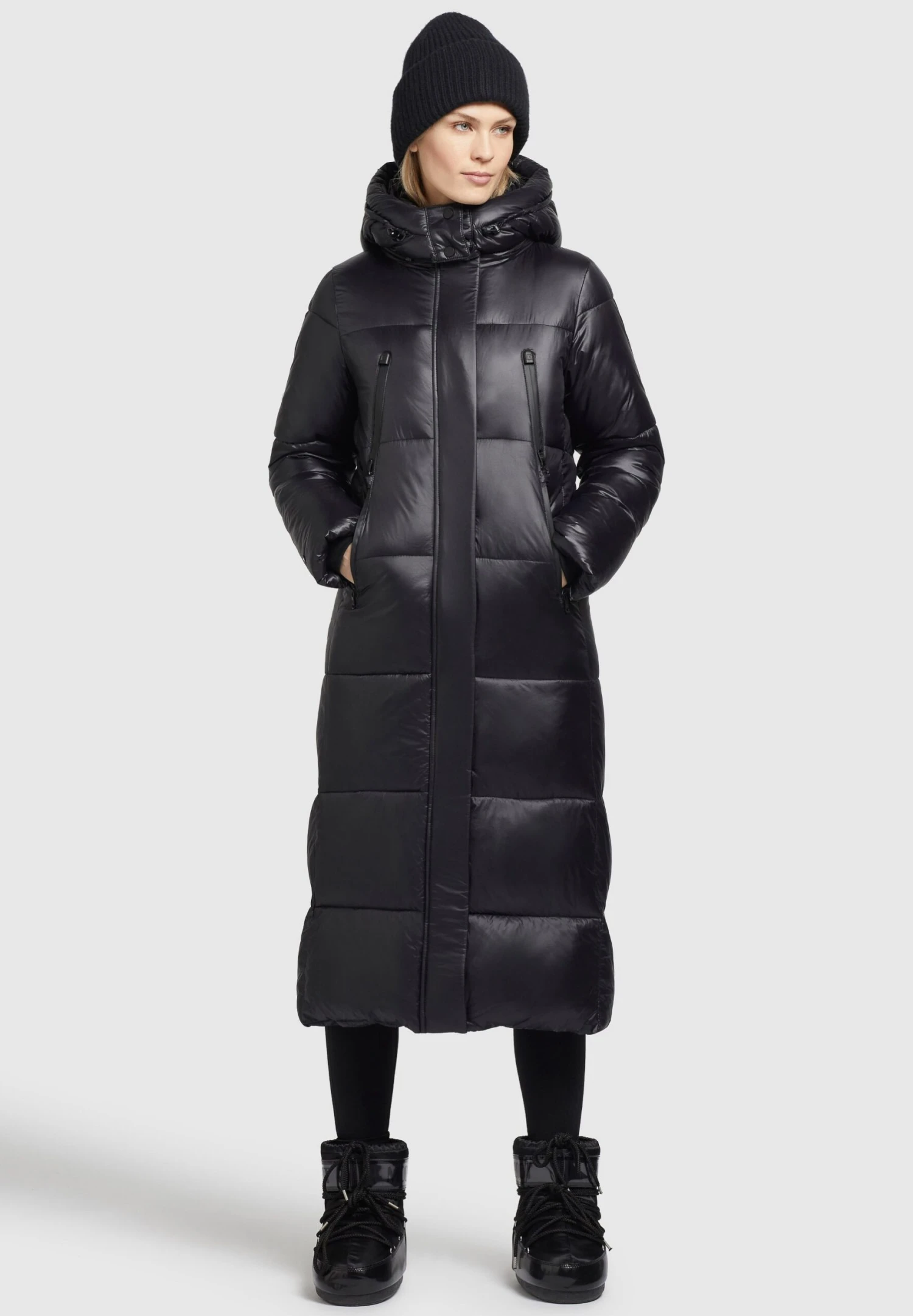 Khujo Melona ShinyCappotto InvernaleSchwarz Donna Cappotti KH121U15D-Q11 2 Khujo Melona ShinyCappotto InvernaleSchwarz Donna Cappotti KH121U15D-Q11 - immagine 2