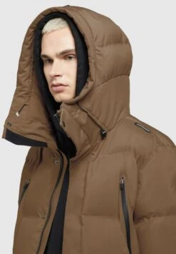 Khujo ClideCappotto InvernaleHellbraun Uomo Cappotti KH122T0FC-O11 -Vendite Khujo 1dad99618c564d6a888bb13f637dcf7b