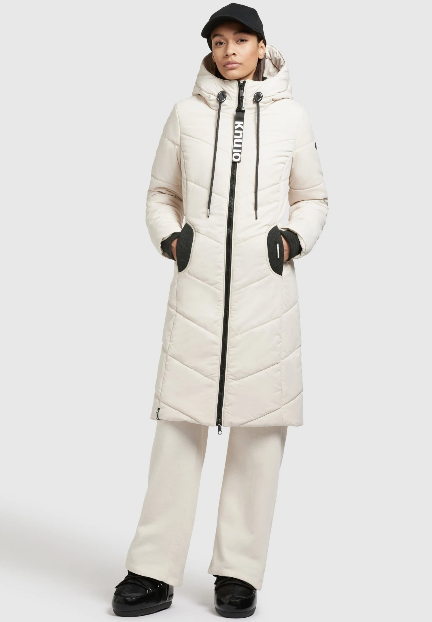 Khujo Aribay3 PeachedCappotto InvernaleWeiß Donna Cappotti KH121U14Y-A11 2 Khujo Aribay3 PeachedCappotto InvernaleWeiß Donna Cappotti KH121U14Y-A11 - immagine 2