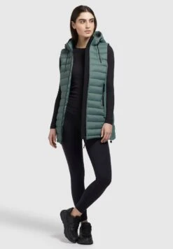 Khujo Weste Becca MattSmanicatoKupfergrün Donna Giacche E Blazer KH121U18P-L11 -Vendite Khujo 1f5e051dc77448909a794e97499979d7