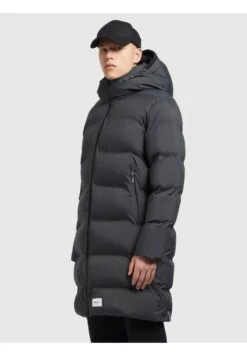 Khujo CaiusCappotto InvernaleDunkelgrau Uomo Cappotti KH122T0G1-C11 -Vendite Khujo 21fa1882fc944cbc9af3f6a2c011019c
