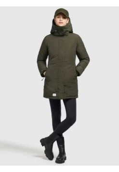Khujo KandaCappotto InvernaleOlivgrün Donna Cappotti KH121U15Z-N11 -Vendite Khujo 220008636bd245ca9f2946d589413d35