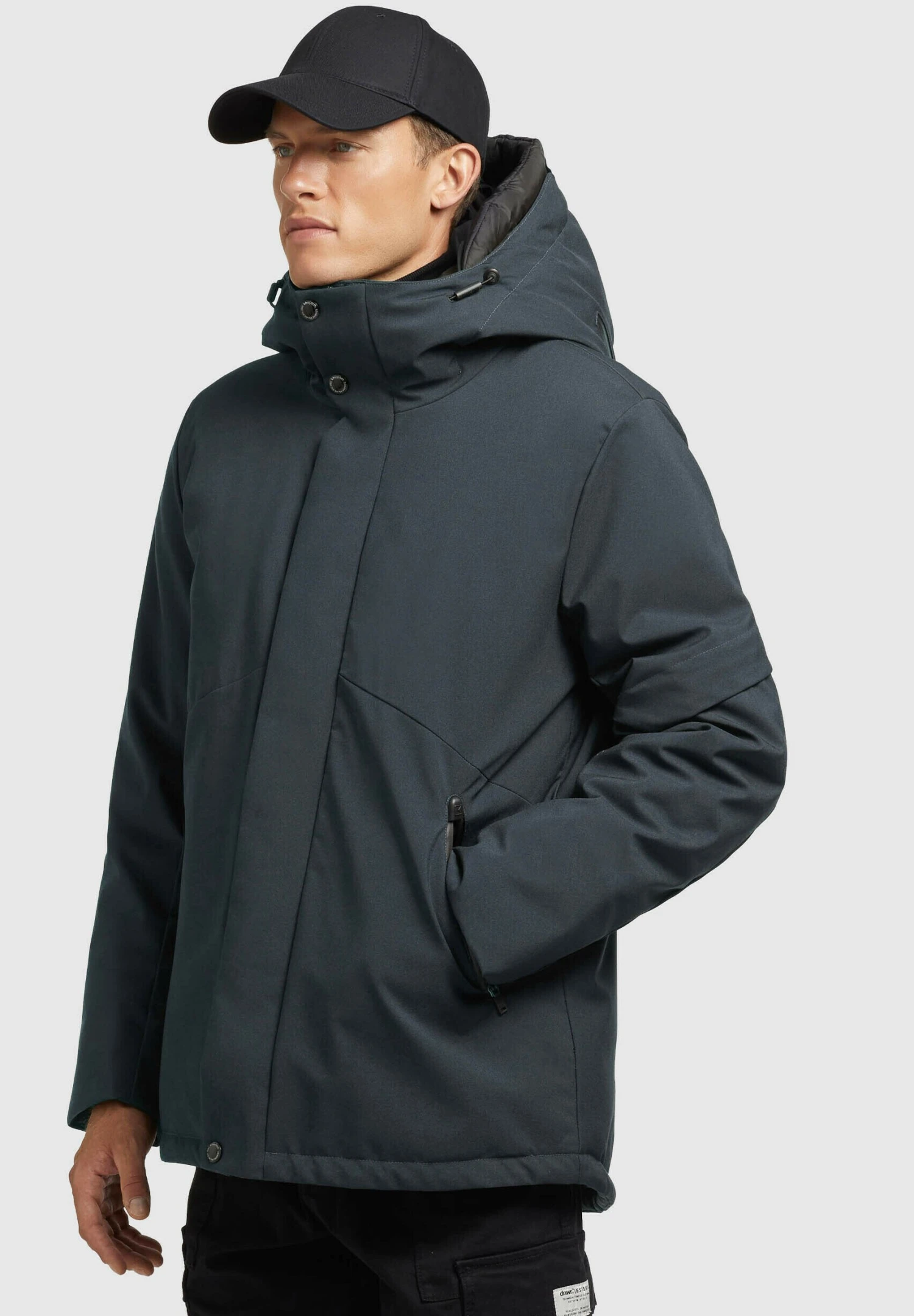 Khujo BorrowGiacca InvernaleDunkelblau Meliert Uomo Giacche KH122T0E4-K11 6 Khujo BorrowGiacca InvernaleDunkelblau Meliert Uomo Giacche KH122T0E4-K11 - immagine 6