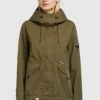 Khujo FripsGiacca Da Mezza StagioneDunkeloliv Donna Giacche E Blazer KH121G0DE-N11