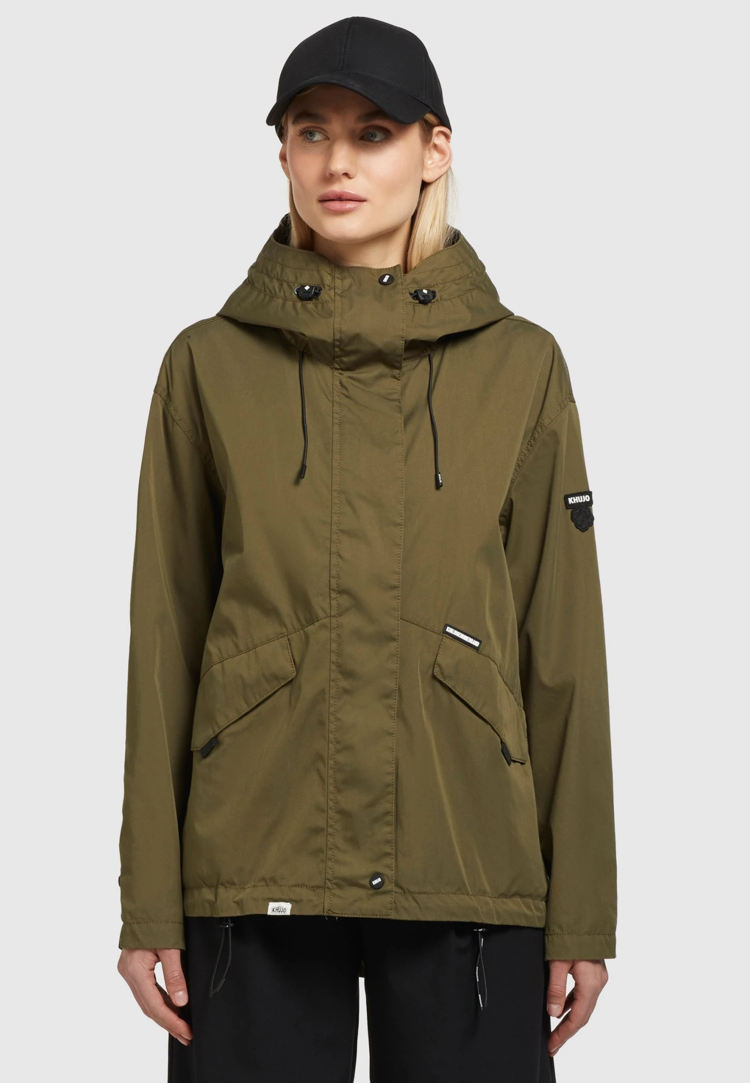 Khujo FripsGiacca Da Mezza StagioneDunkeloliv Donna Giacche E Blazer KH121G0DE-N11 1 Khujo FripsGiacca Da Mezza StagioneDunkeloliv Donna Giacche E Blazer KH121G0DE-N11