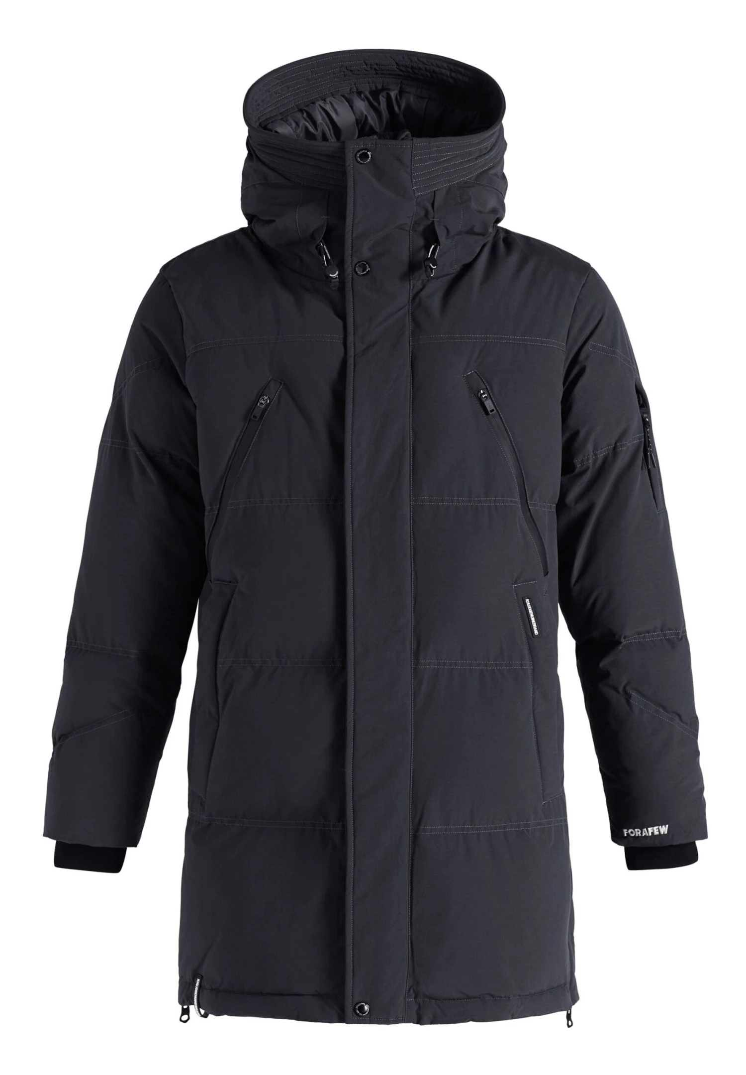 Khujo ZylanCappotto InvernaleSchwarz Uomo Cappotti KH122T0CD-Q11 7 Khujo ZylanCappotto InvernaleSchwarz Uomo Cappotti KH122T0CD-Q11 - immagine 7