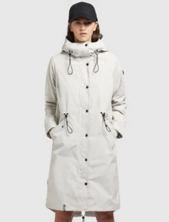 Khujo MarniaParkaHellgrau Donna Cappotti KH121U135-C11