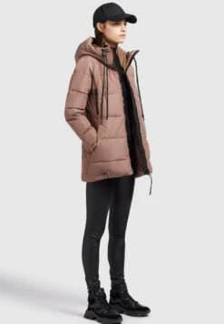 Khujo CansCappotto InvernaleTaupe Donna Cappotti KH121U1BP-B11 -Vendite Khujo 23fe2b826972476ebab206ae5e1580cf