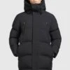 Khujo ClideCappotto InvernaleSchwarz Uomo Cappotti KH122T0DI-Q11