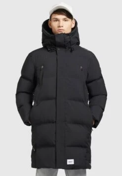 Khujo ClideCappotto InvernaleSchwarz Uomo Cappotti KH122T0DI-Q11