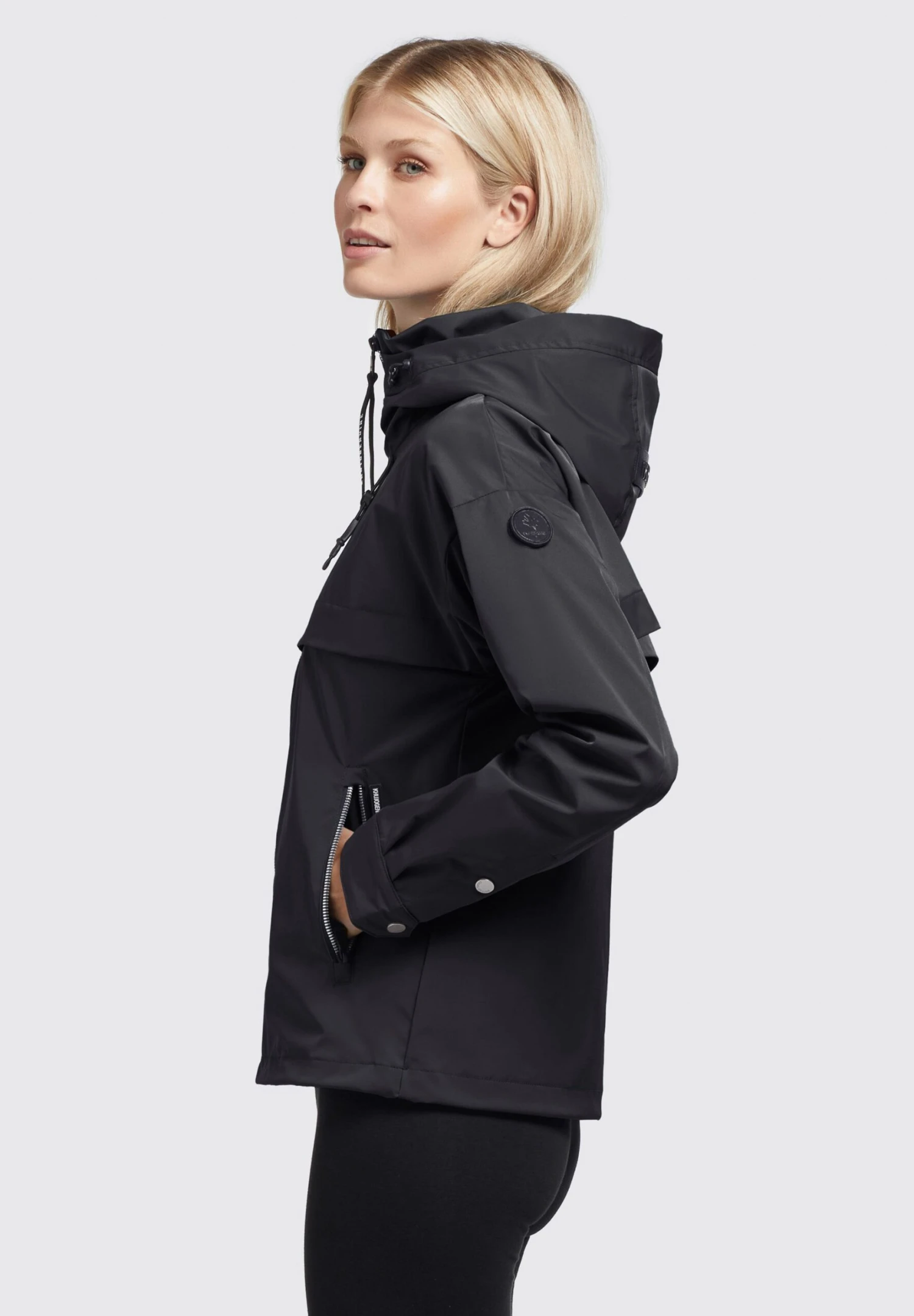 Khujo Blair2Giacca LeggeraSchwarz Donna Giacche E Blazer KH121U17X-Q11 5 Khujo Blair2Giacca LeggeraSchwarz Donna Giacche E Blazer KH121U17X-Q11 - immagine 5