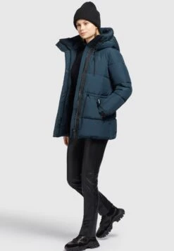 Khujo AdmiraCappotto InvernaleDunkelblau Donna Cappotti KH121U1CQ-K11 -Vendite Khujo 2645933606354563968228c617704874