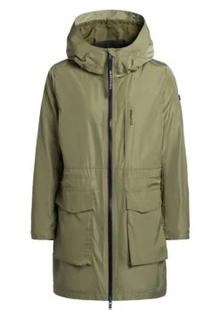 Khujo Mantel GingCappotto CortoOlivgrün Donna Cappotti KH121U18B-N11 -Vendite Khujo 267d184f60564d95b3f52b16636ae06e